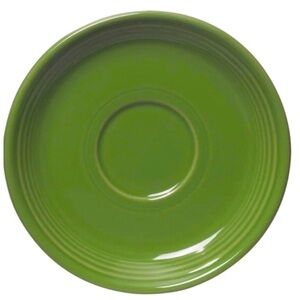 The Fiesta 6” Saucer in Meadow Green